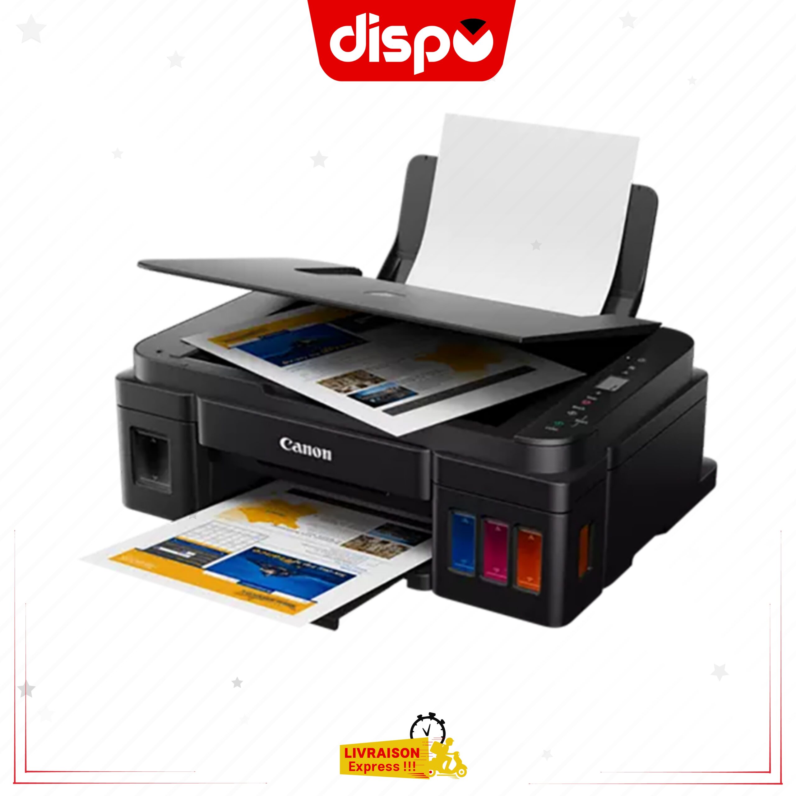 Imprimante Multifonction Canon PIXMA G2410 A Réservoirs Rechargeables – Image 2