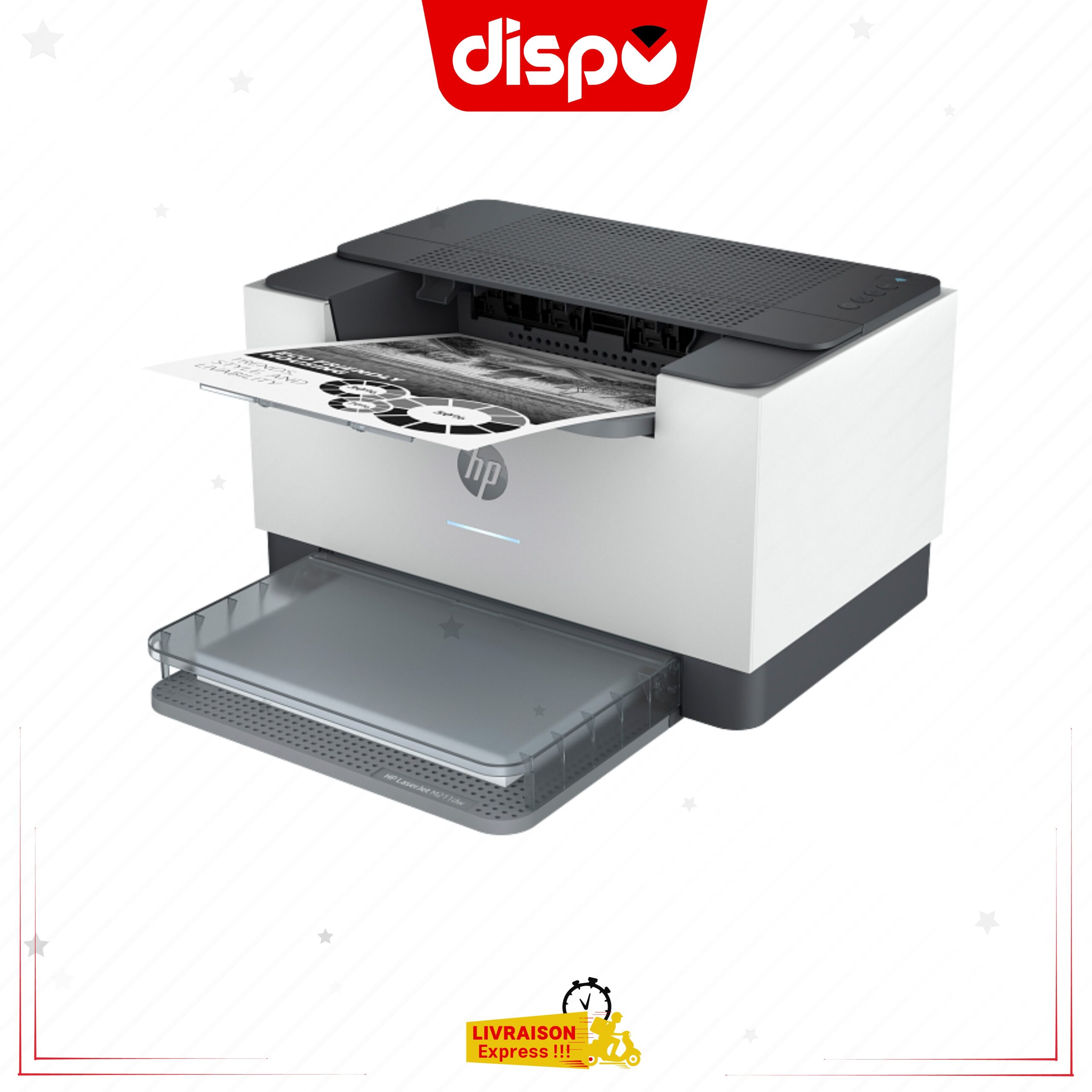 Imprimante Multifonction HP LaserJet M 211 DW Monochrome – Image 3