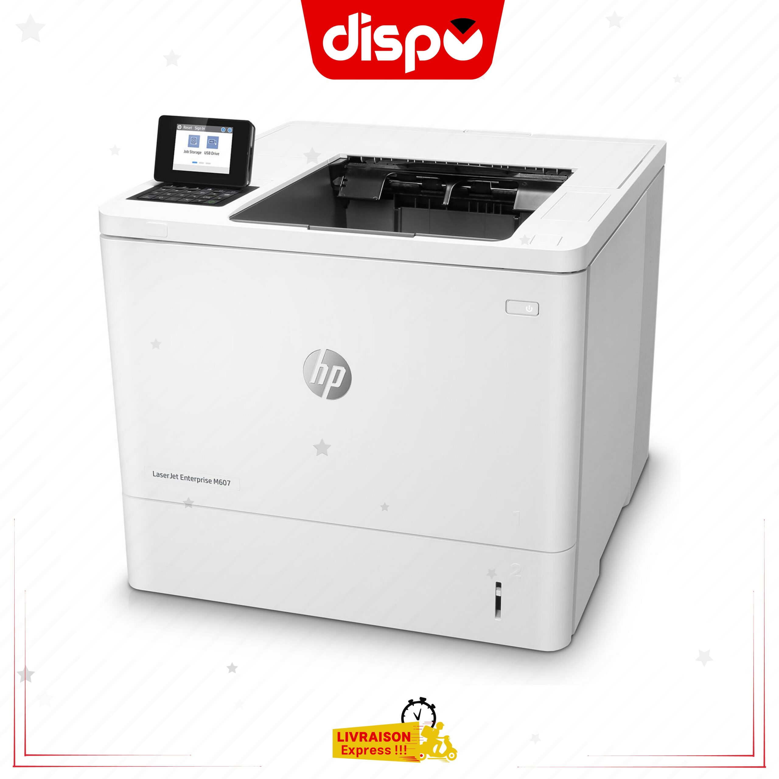 Imprimante Multifonction HP LaserJet M607n Enterprise – Image 2