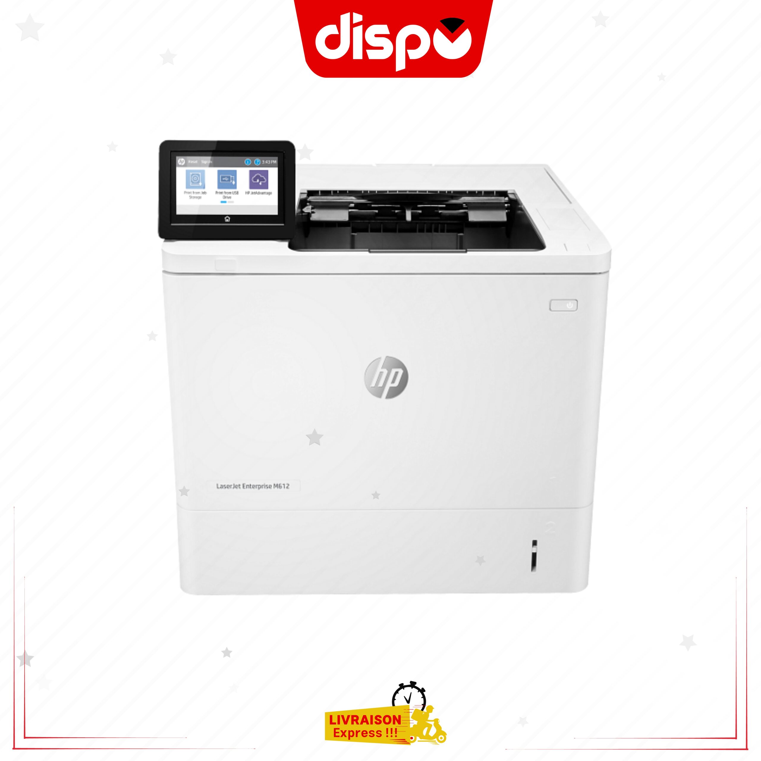 Imprimante Multifonction HP LaserJet M612dn Enterprise