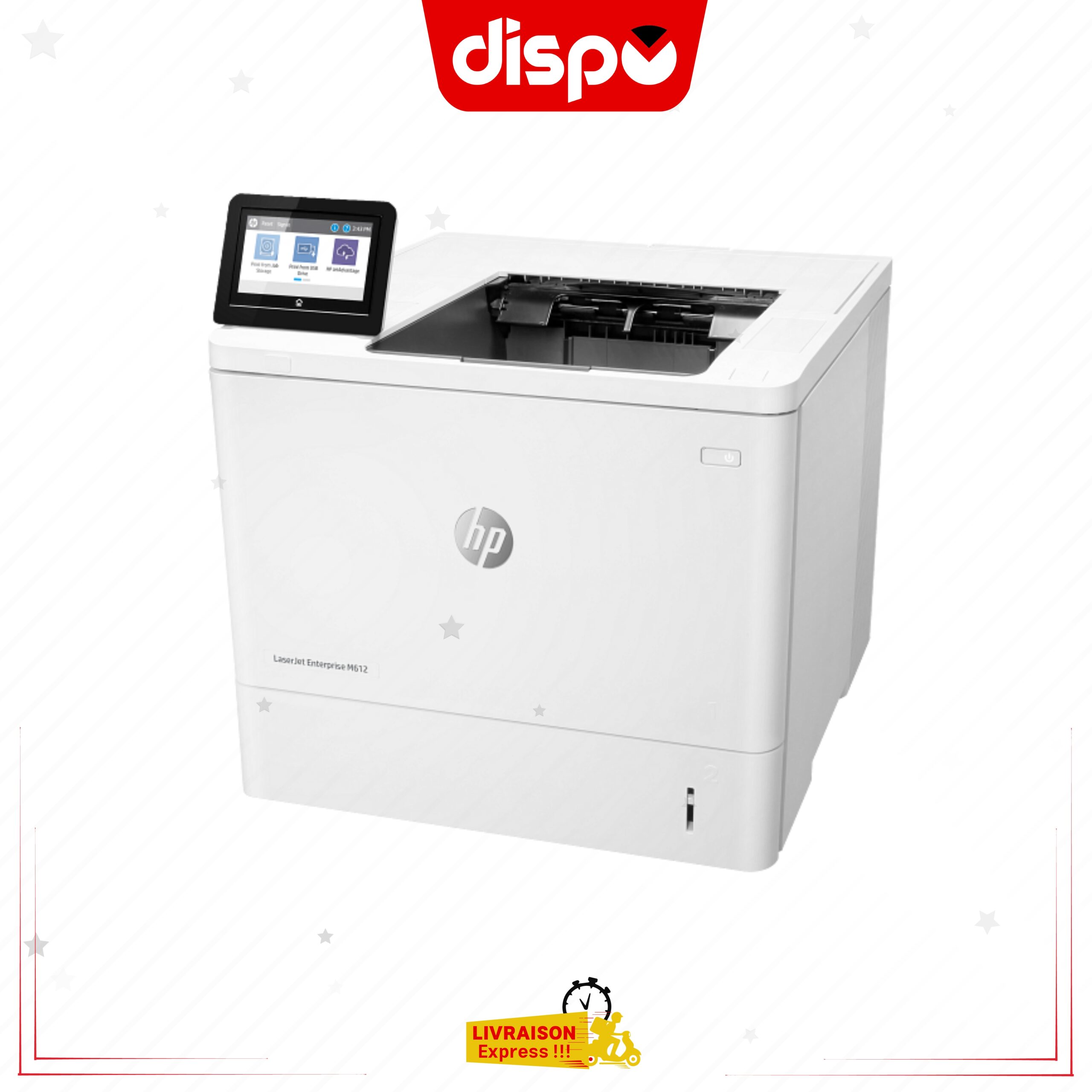 Imprimante Multifonction HP LaserJet M612dn Enterprise – Image 3