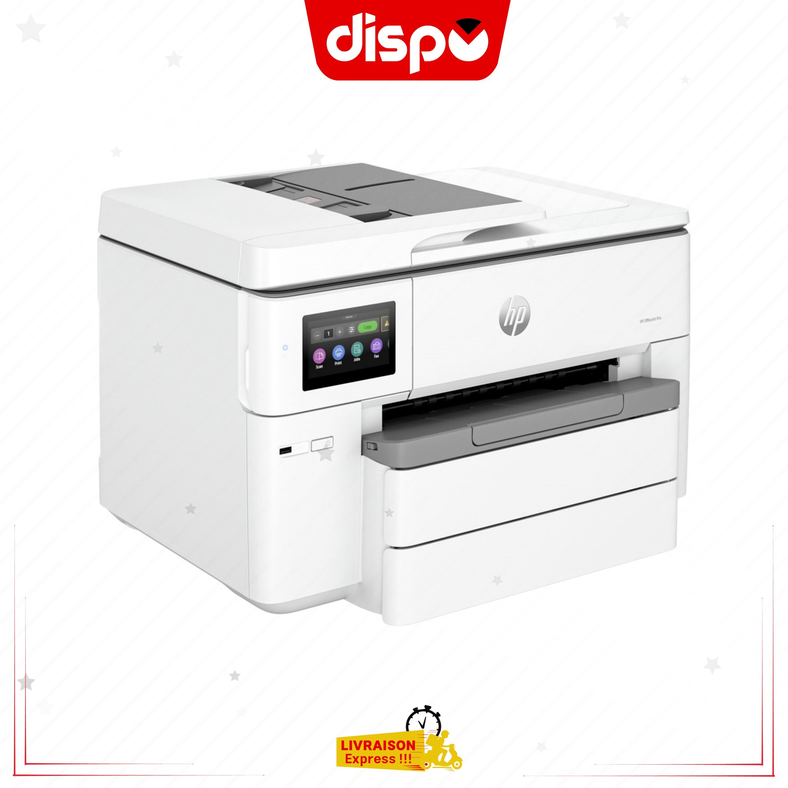 Imprimante Multifonction Hp Officejet Pro 9730e A3 Jet D'encre – Image 2