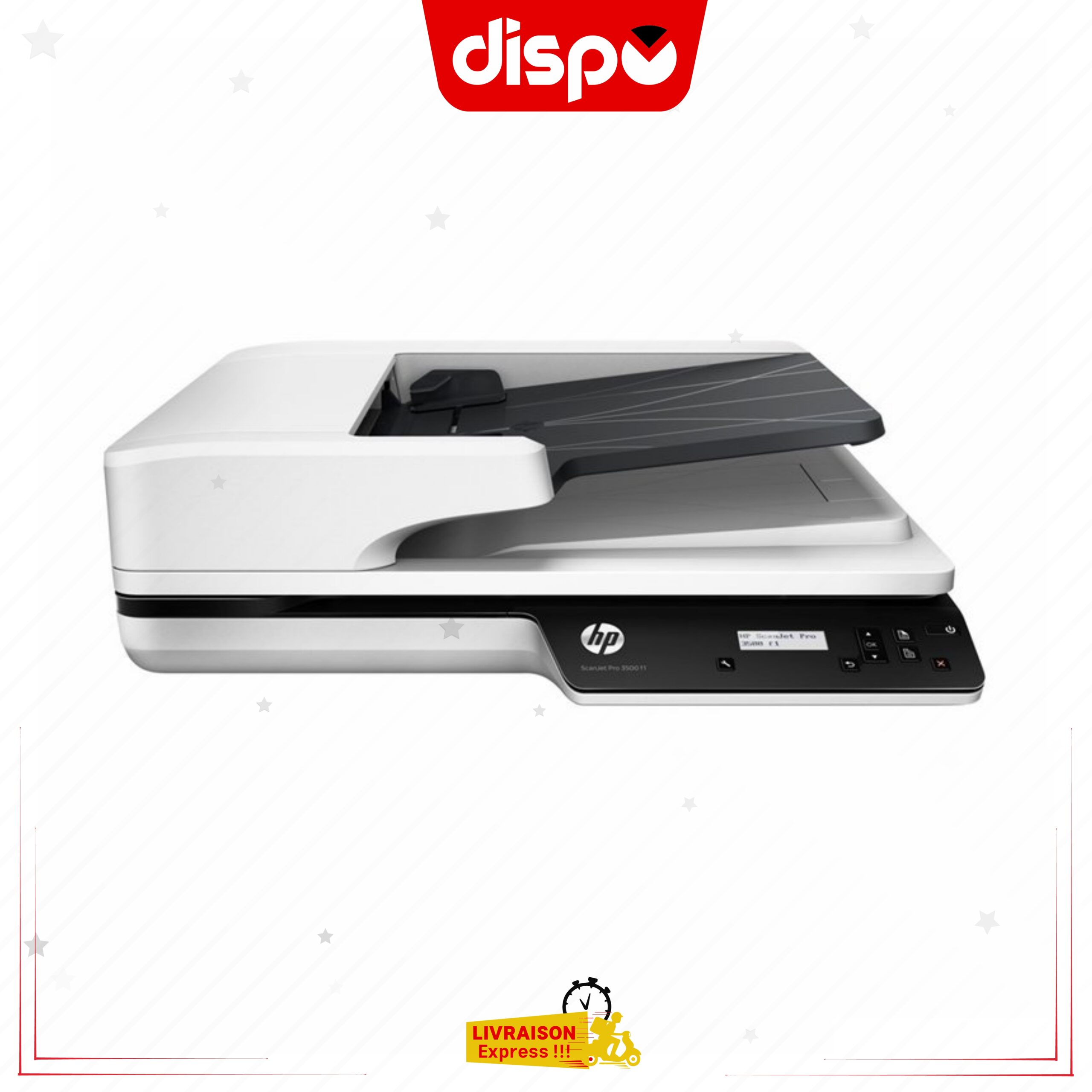 Scanner HP ScanJet Pro 3500 f1 Scanner à plat A4 USB 3.0