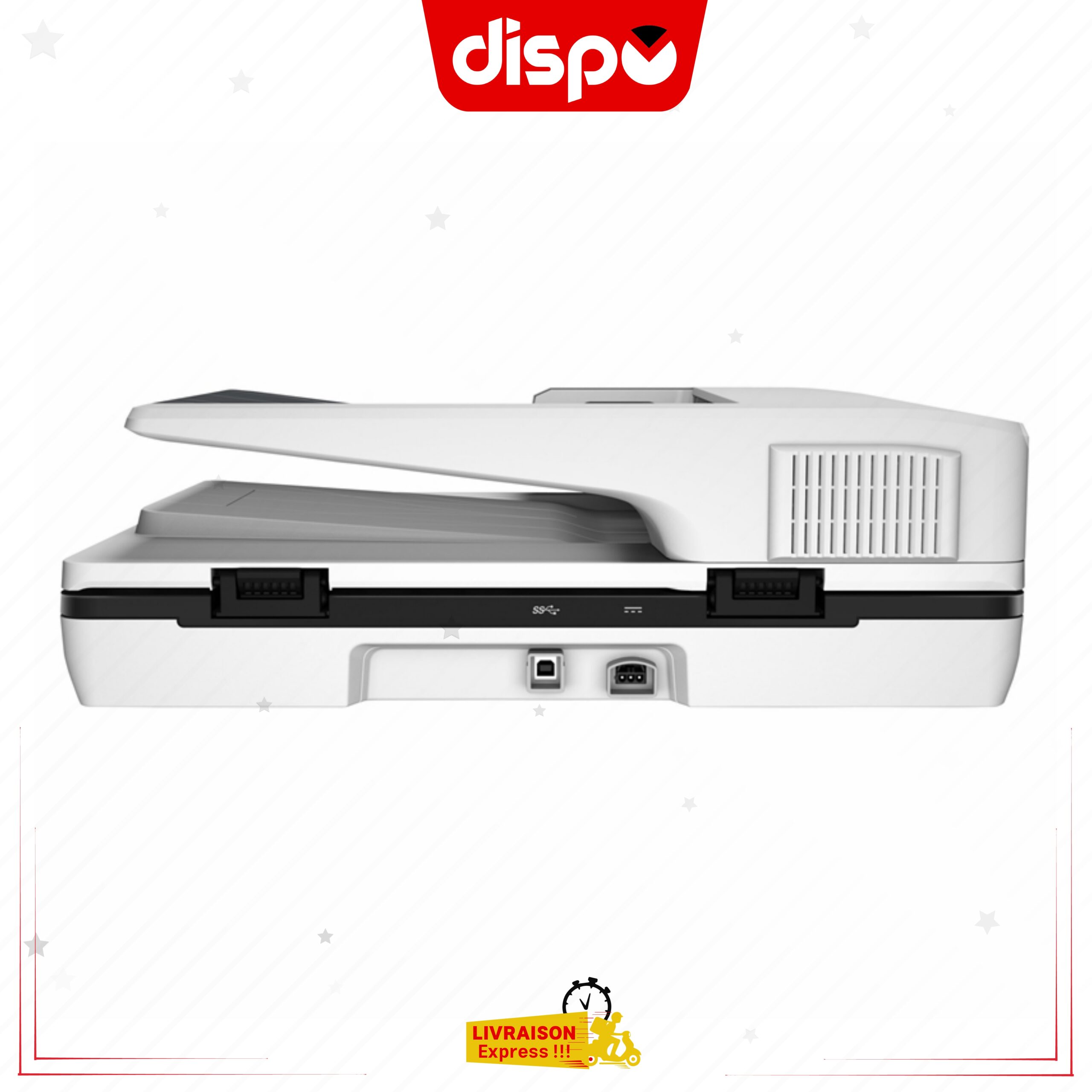 Scanner HP ScanJet Pro 4500 fn1 + Écran tactile USB 3.0 Gigabit LAN Wi-Fi – Image 3