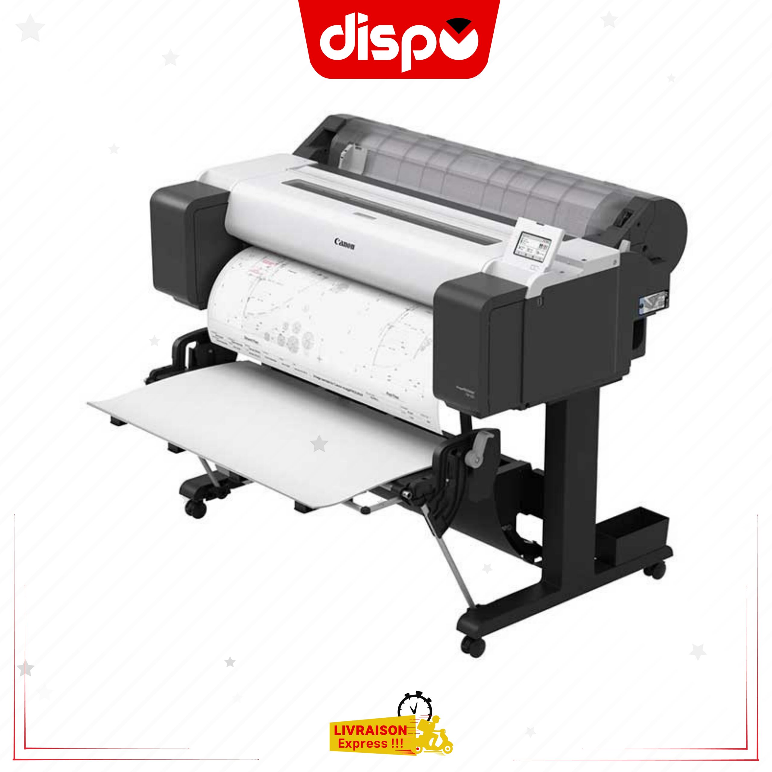 Imprimante Grand Format Canon imagePROGRAF TM-350- Couleur Jet D'encre – Image 3