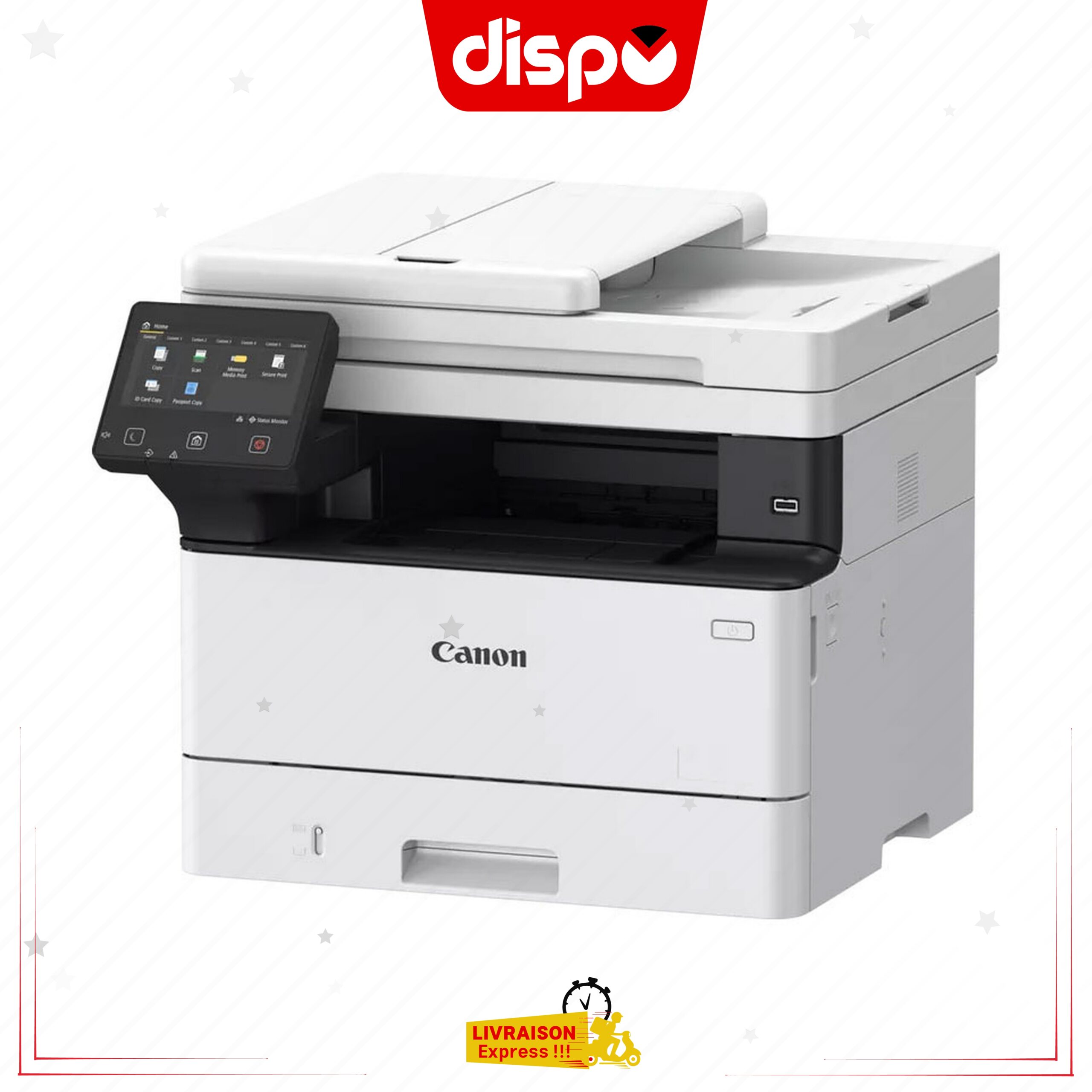 Imprimante Multifonction Canon I-SENSYS MF463dw Laser Monochrome 3-En-1, Recto/Verso Automatique – Image 2