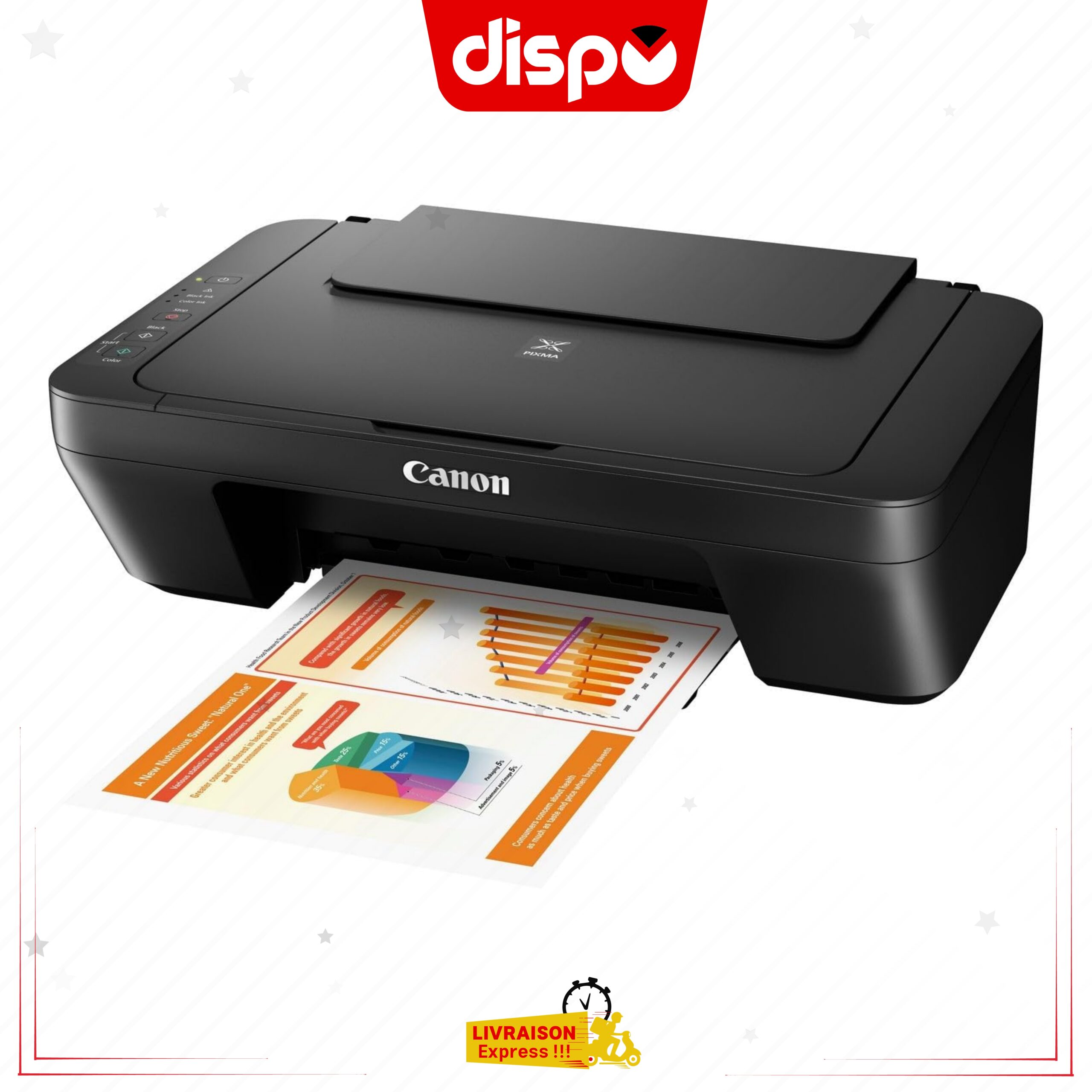 Imprimante Multifonction Canon INKJET MFP MG2541 MEA 2-P – Image 2