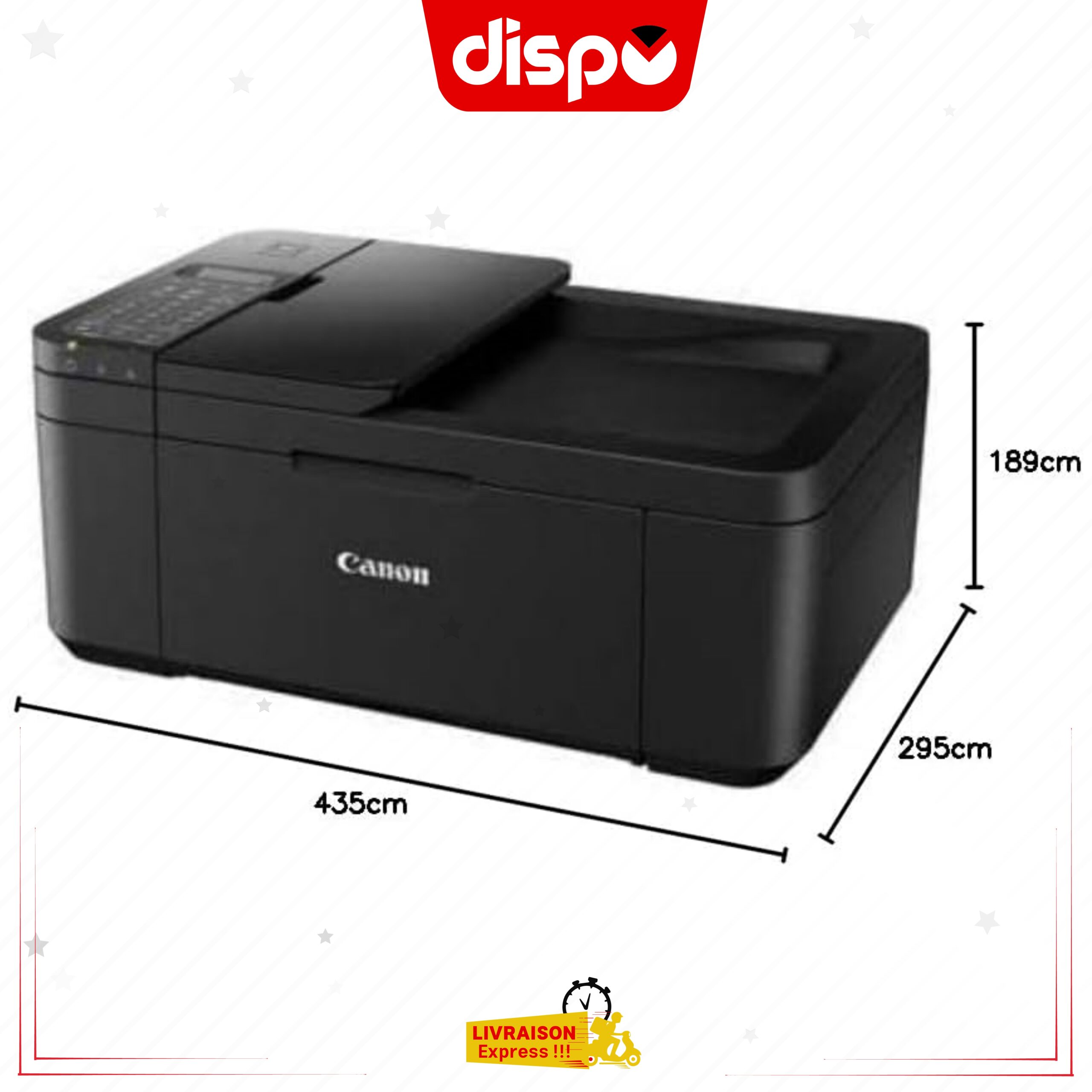 Imprimante Multifonction Canon PIXMA TR4645 Jet D’encre Couleur Wifi – Image 4