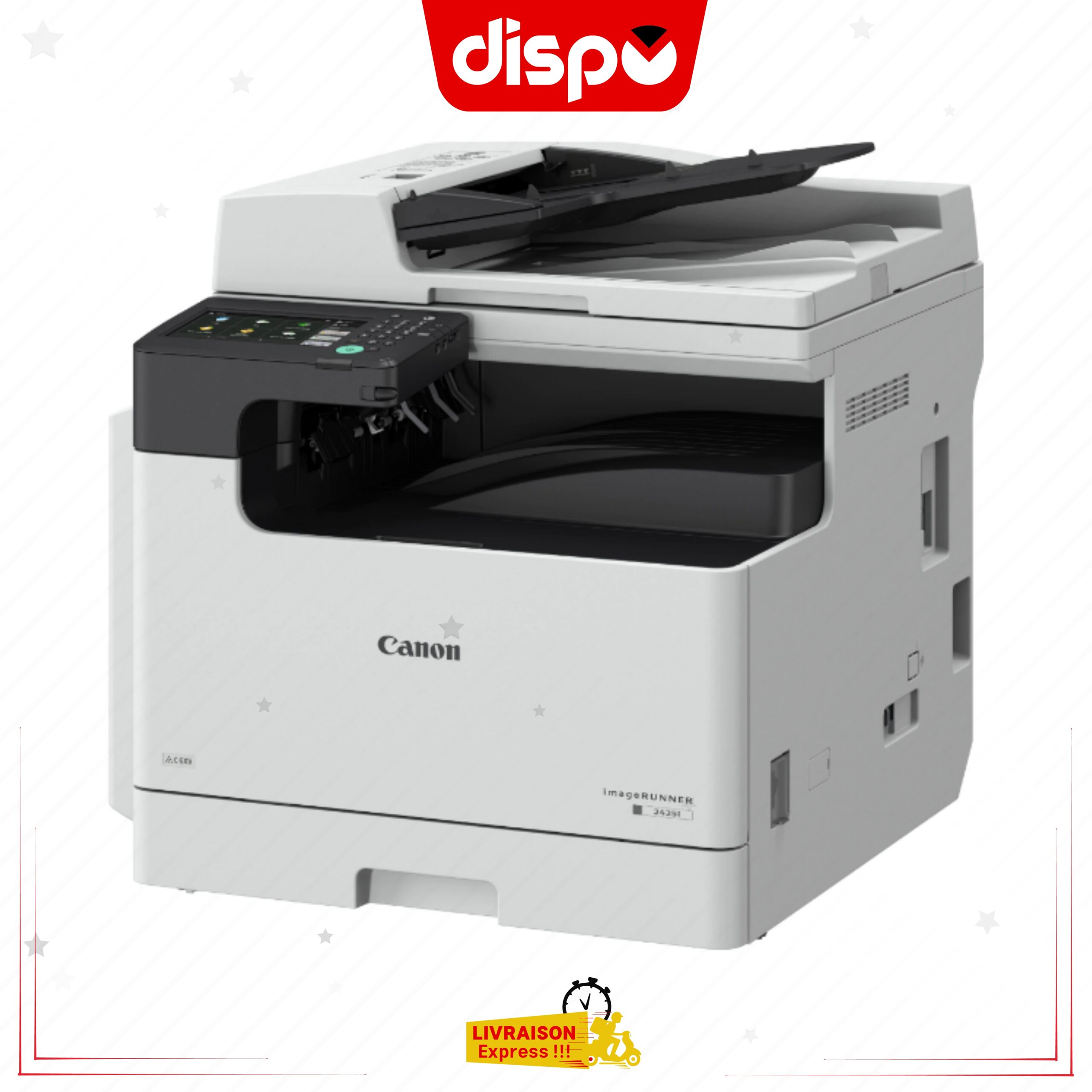 Imprimante Photocopieur Canon imageRunner IR2425i Multifonction Noir Et Blanc A3