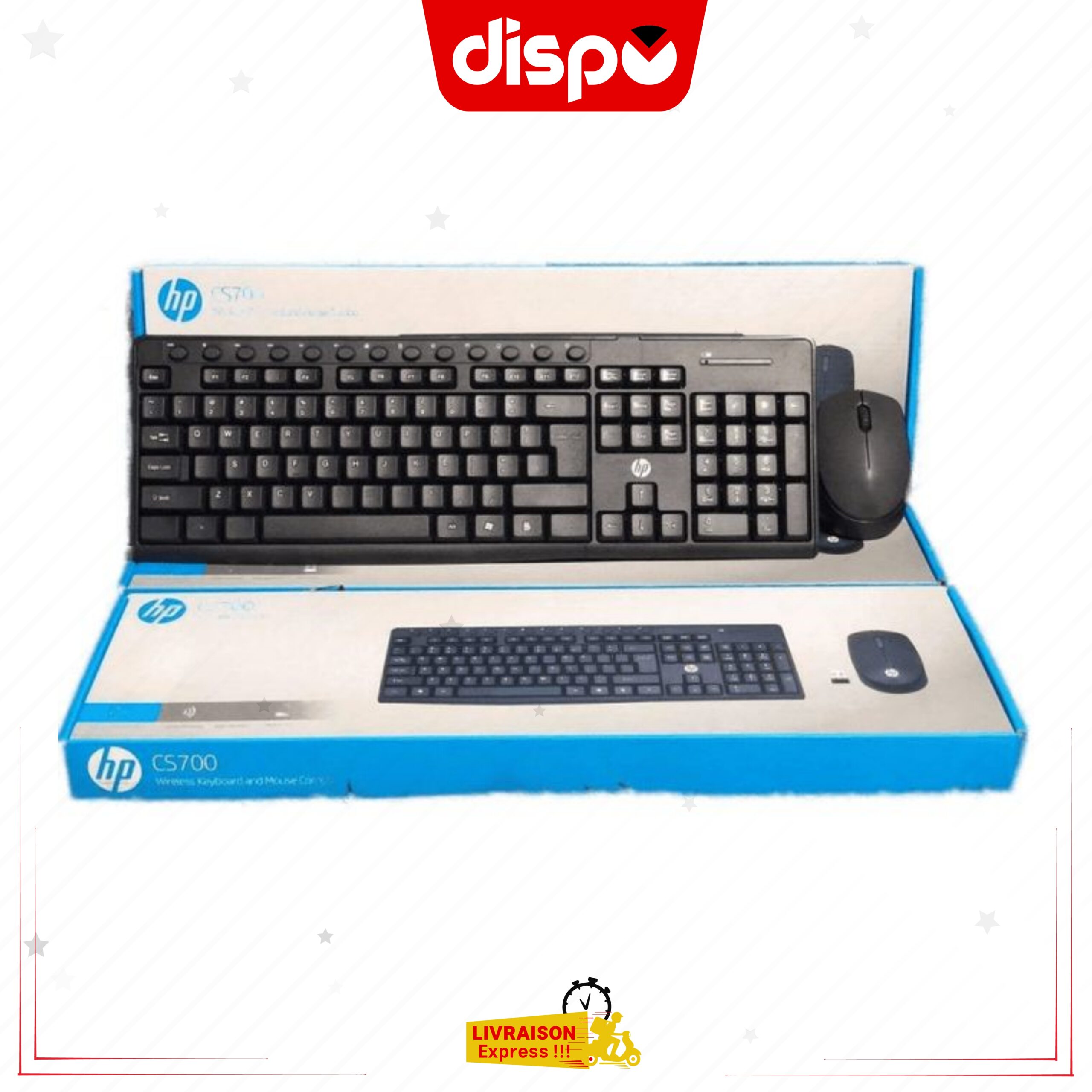Clavier Sans Fil HP CS700 – USB