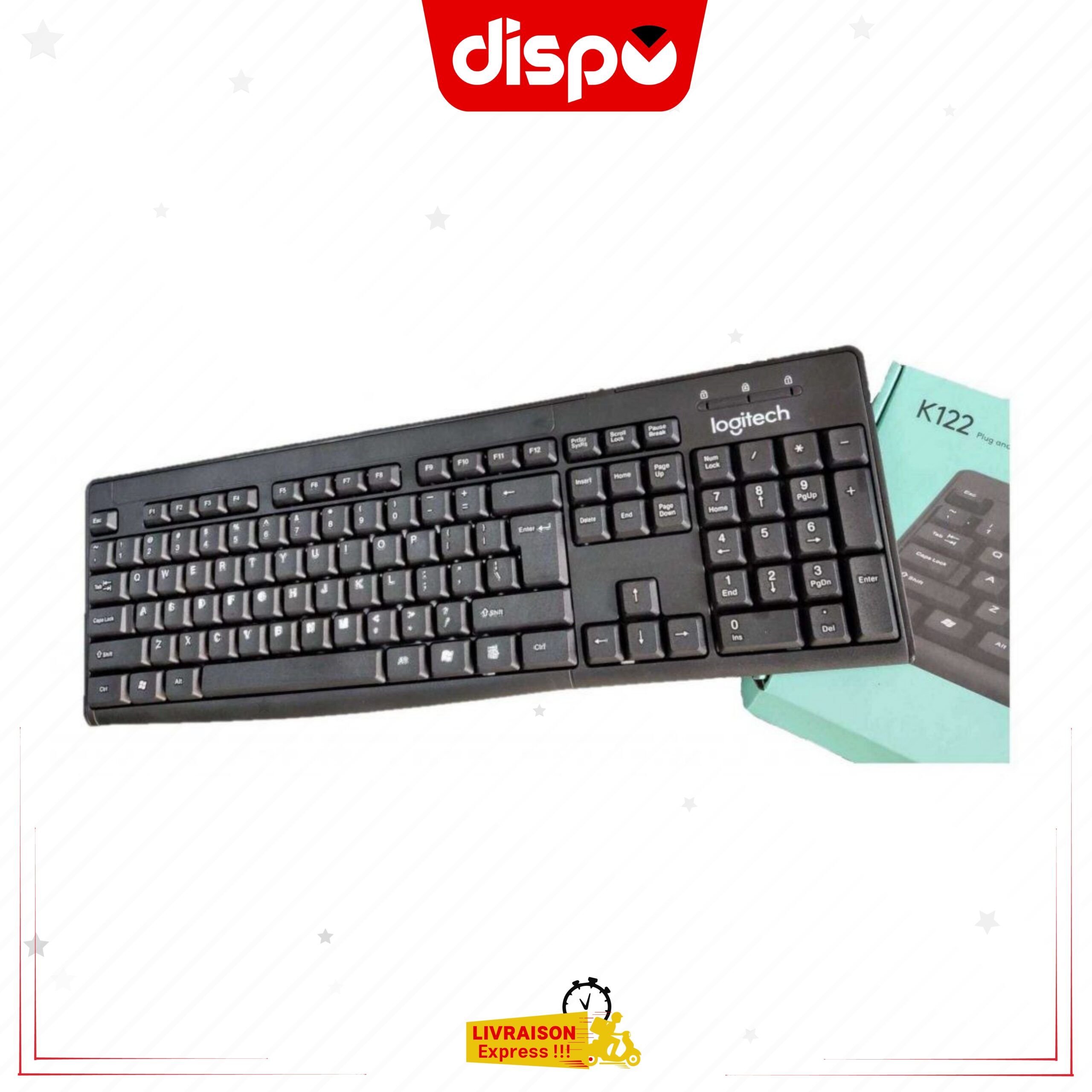 Clavier Logitech K122 – Image 2