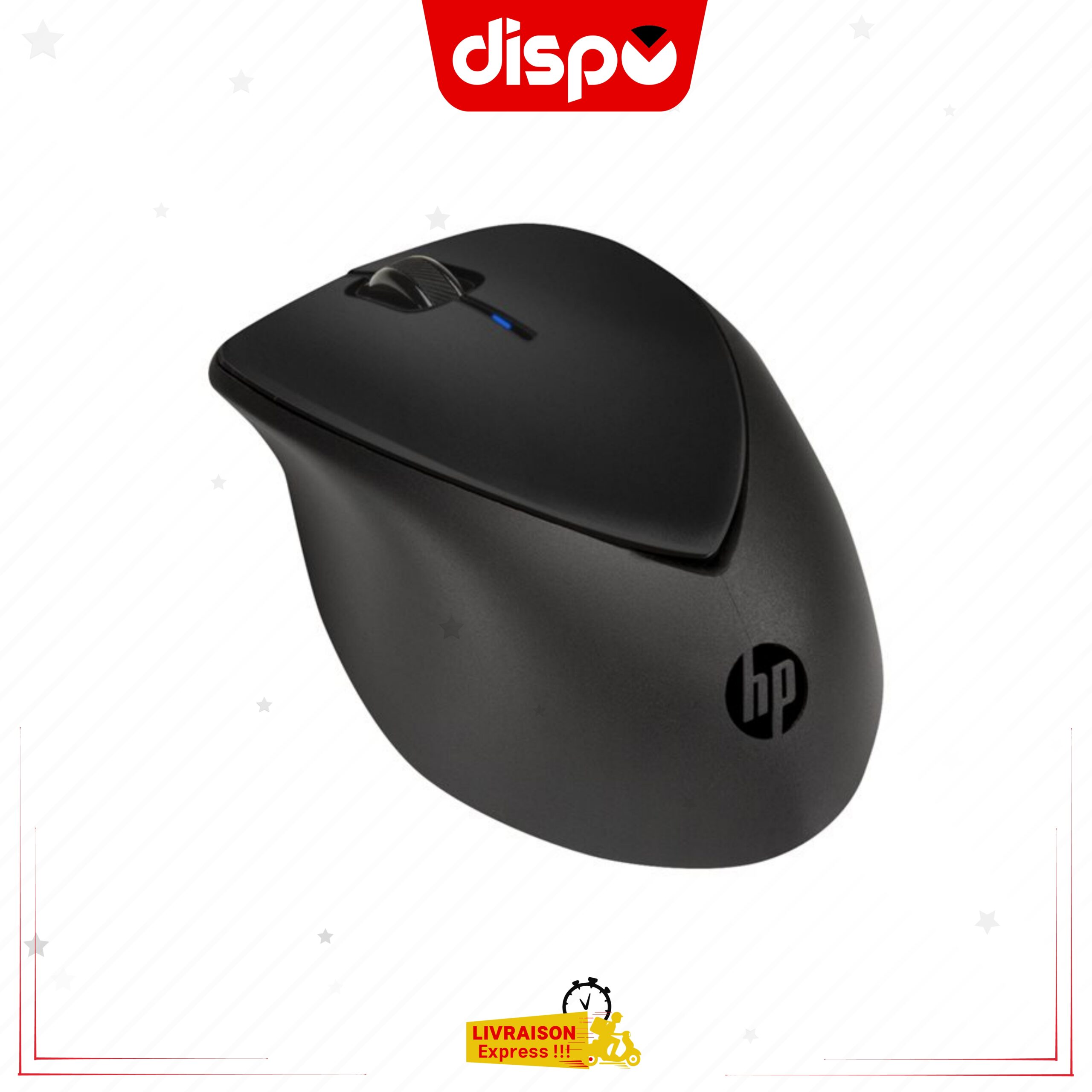Souris Sans Fil HP Comfort – Noir