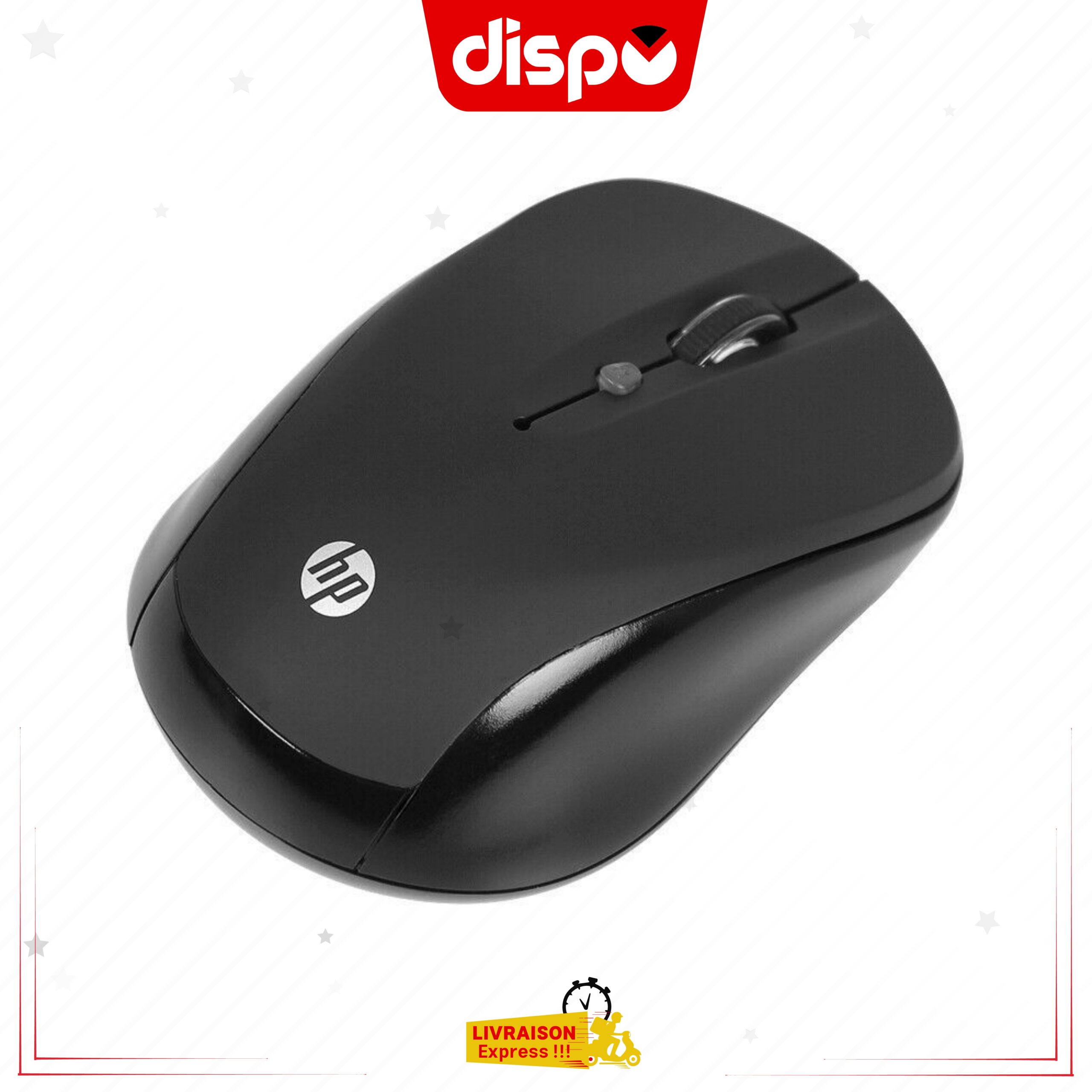 Souris Sans Fil HP-FM510A - Noir – Image 3