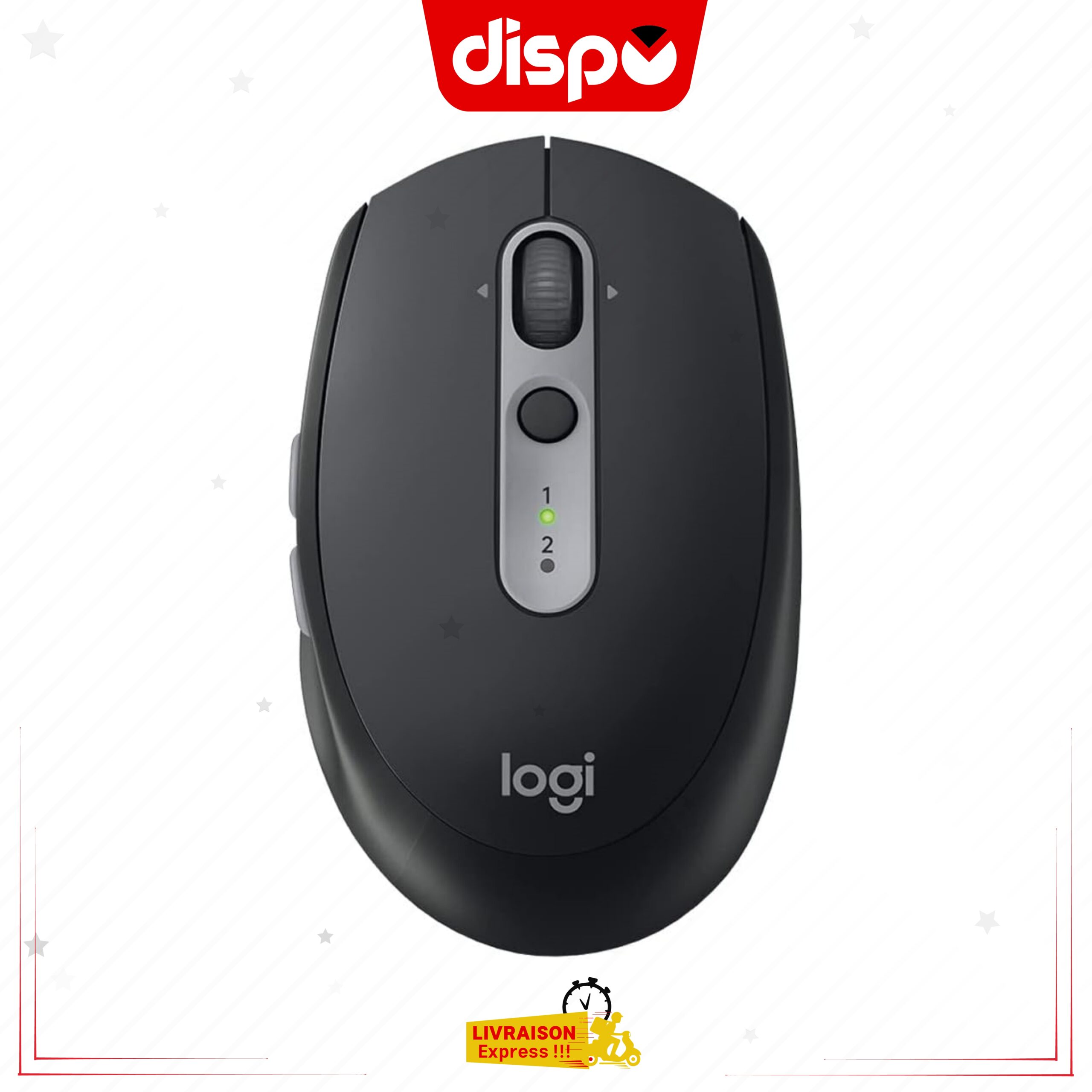 Souris Sans Fil Logitech M590 – Souris Graphite Noir