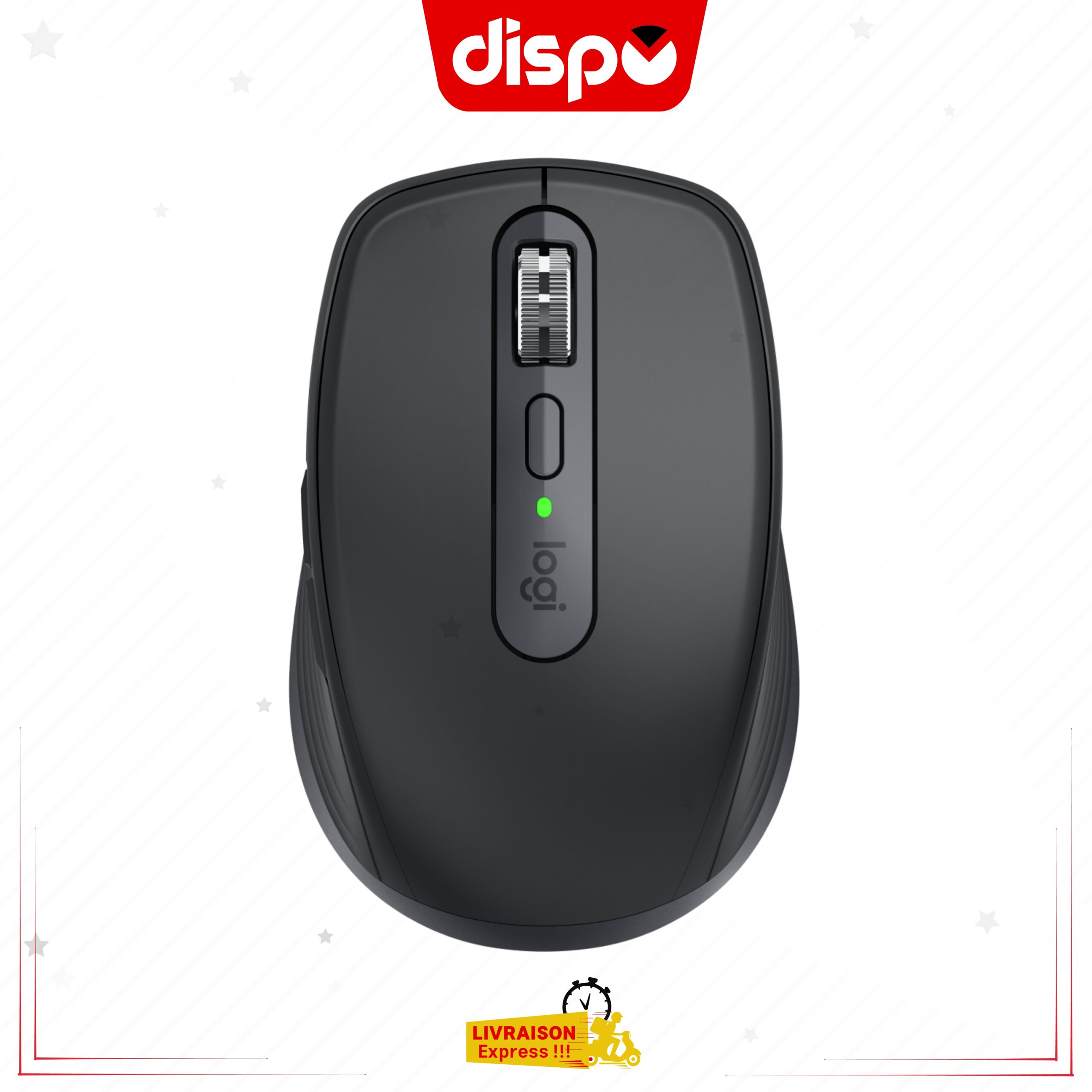 Souris Sans Fil Logitech MX Anywhere 3S Silencieuse, Compacte, Défilement Rapide