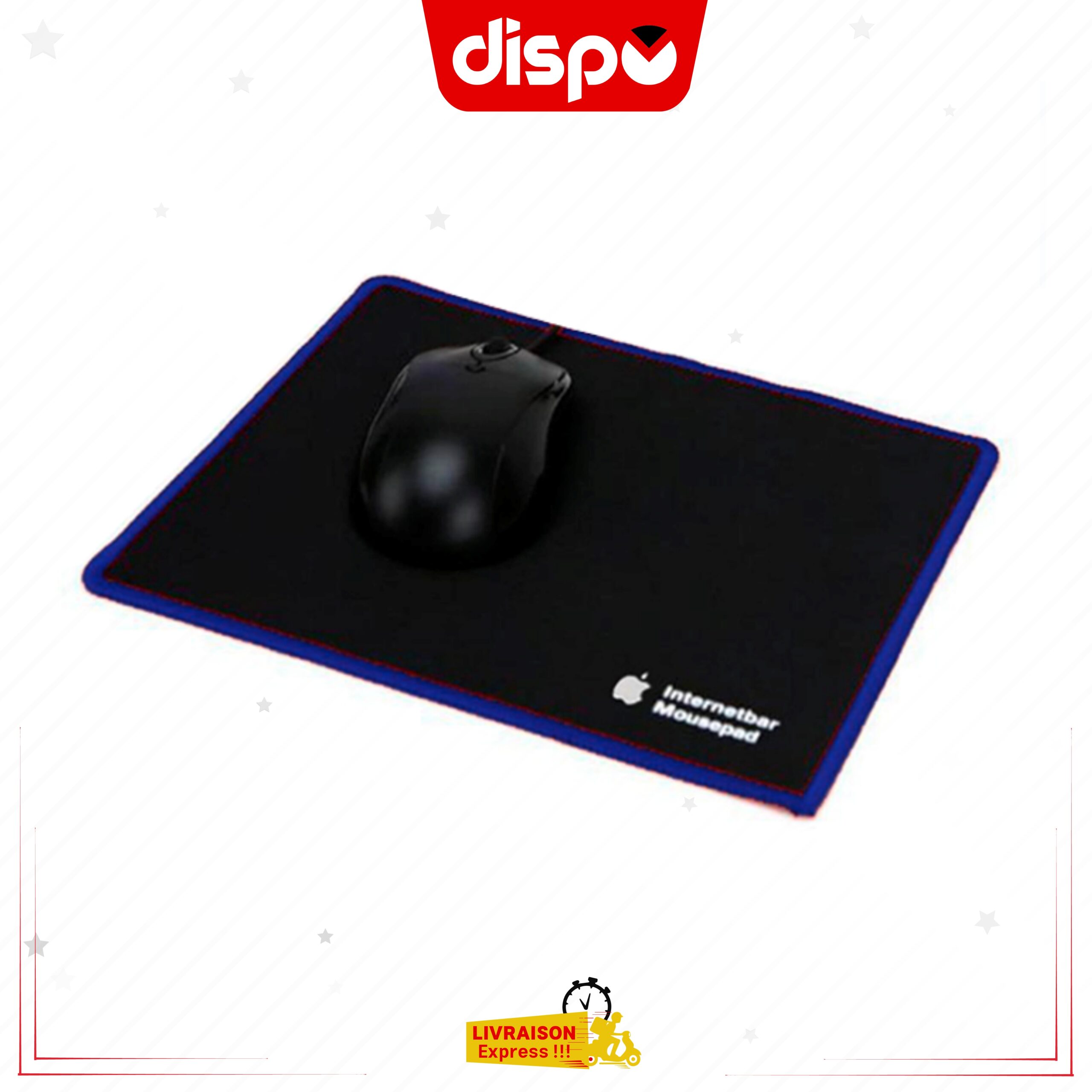 Tapis de souris de barre Internet