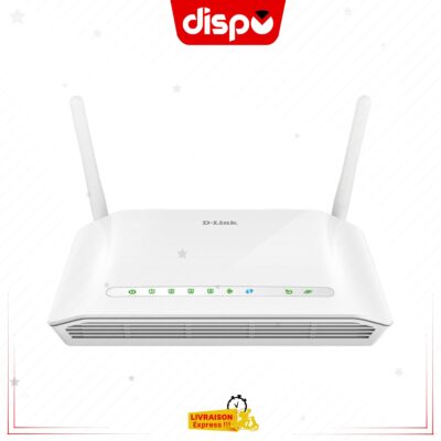 Modem Routeur D-Link N300 ADSL2+ DSL-2745 Sans Fil